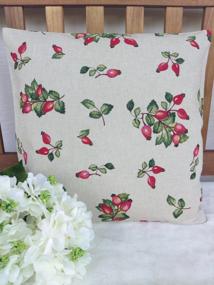 Povlak na polštář 40 x 40 cm – podzimní šípky | Ruční výroba